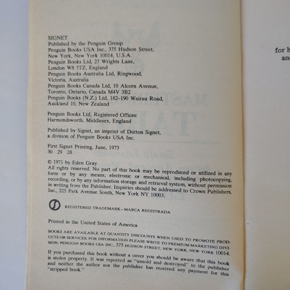 Mastering the Tarot Basic Lessons in an Ancient Mystic Art Eden Gray Book 70s - Picture 9 of 9